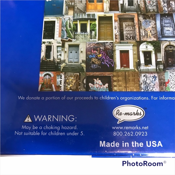 NEW City Doors Puzzle 750 Pieces by Re-Mark Sealed in Box NYC Made in USA - Picture 5 of 7